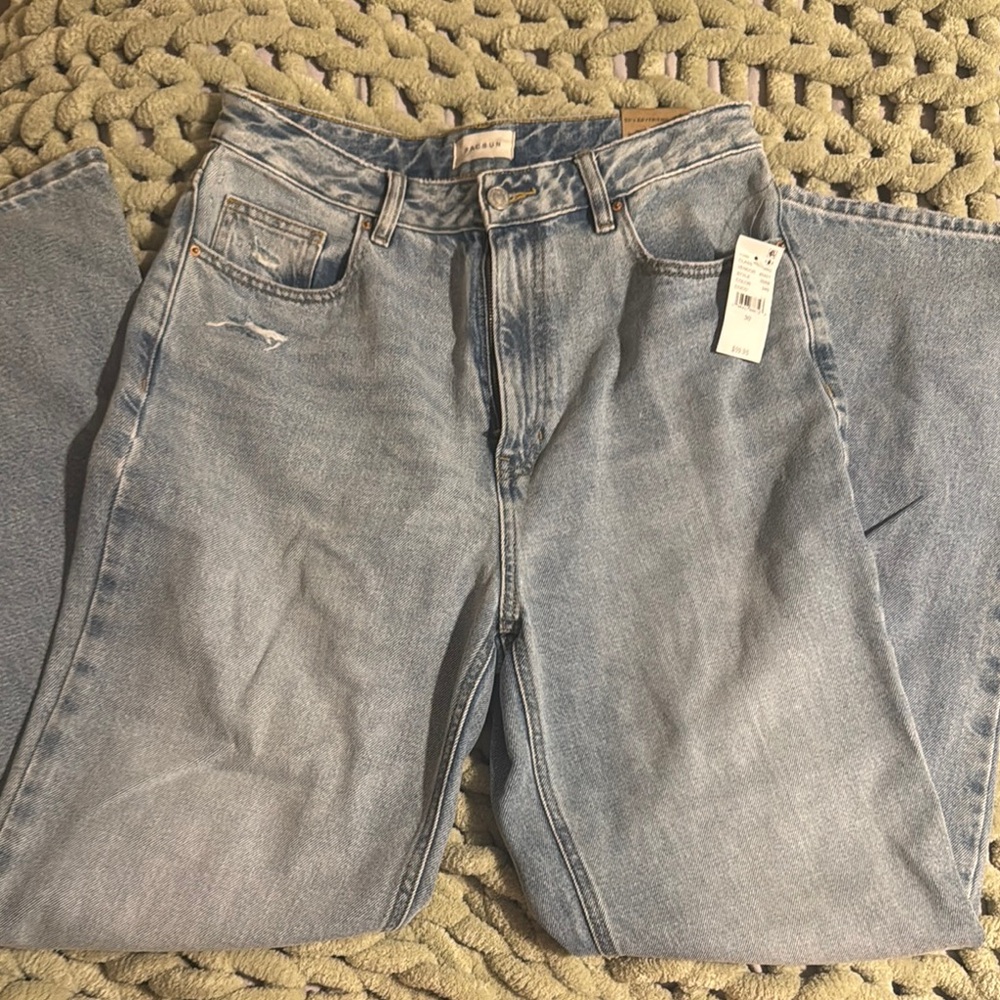 PacSun Blue Straight Leg Jeans Timeless Style